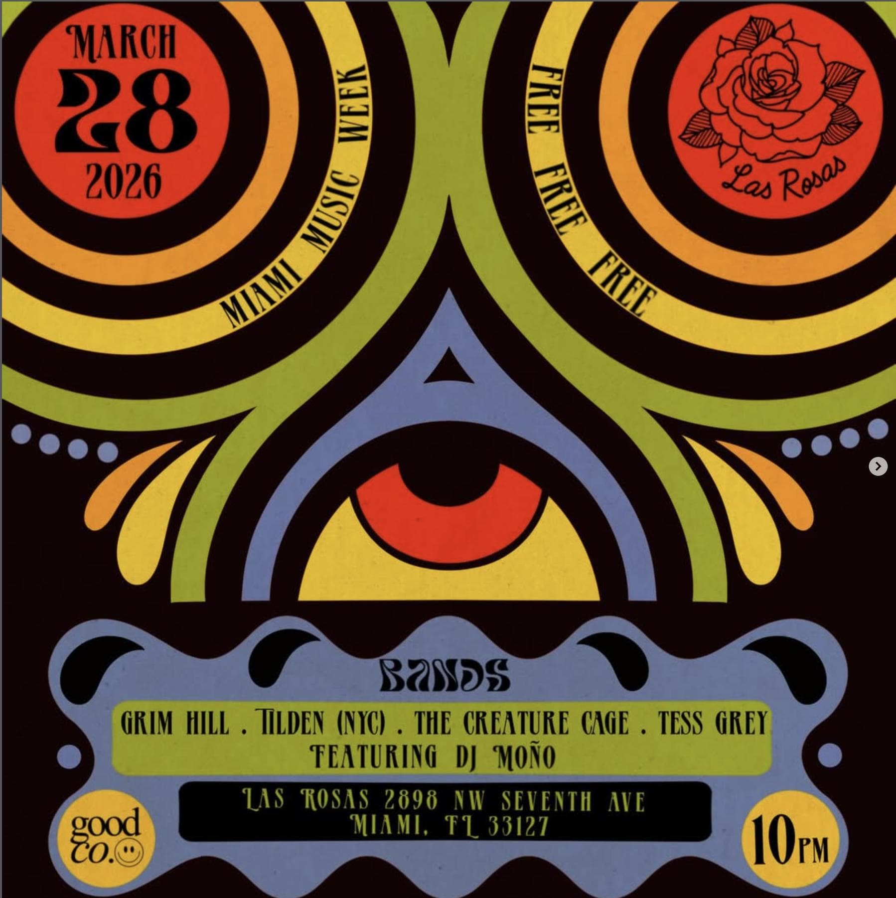 Good Co. MMW — event at Las Rosas during Miami Music Week 2026